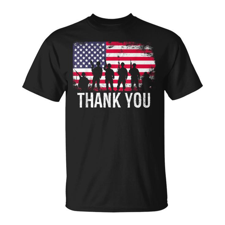 Thank You Us Flag T-Shirt