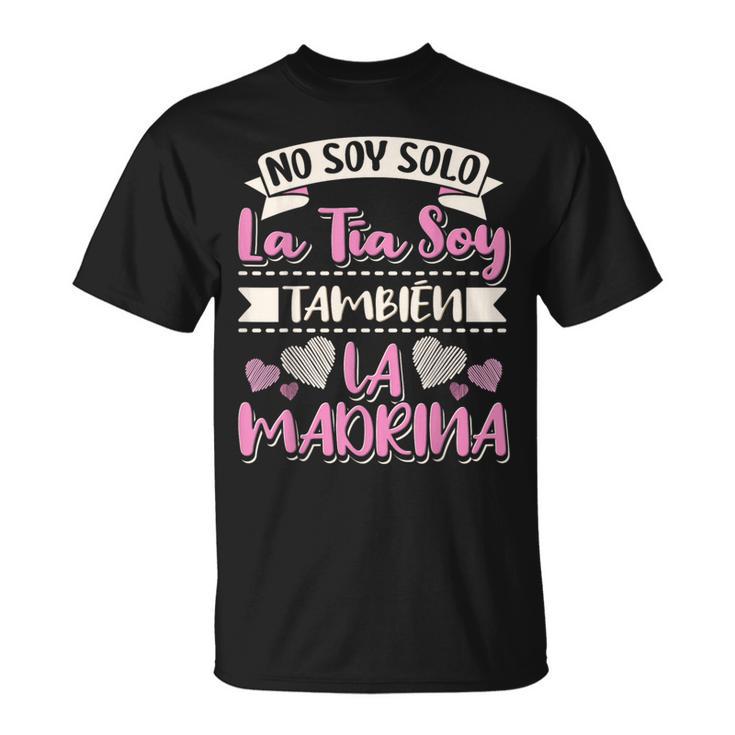 Tía Bautizo Madrina Camiseta unisex