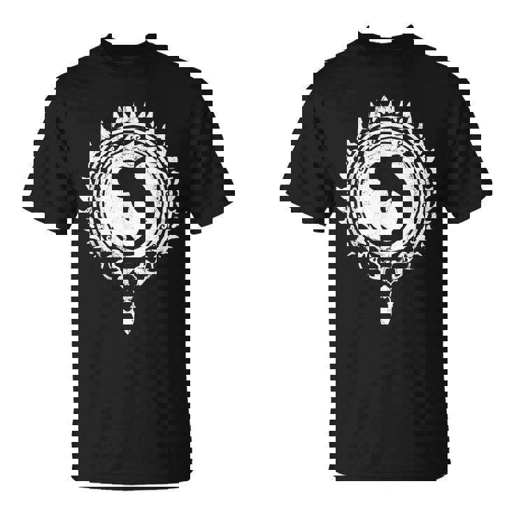 Tiburón Ballena Tatuaje Polinesio Camiseta unisex