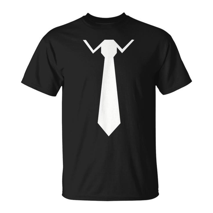 Tie With Collar T-Shirt