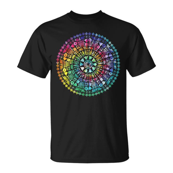 Tie Dye Mandala Sksksk And I Oop Save The Turtles Visco Girl T-Shirt