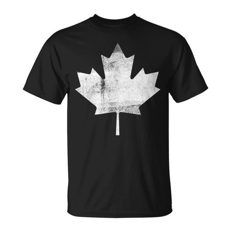 Toronto Canada Maple Leaf Distressed Vintage Retro Fan T-Shirt