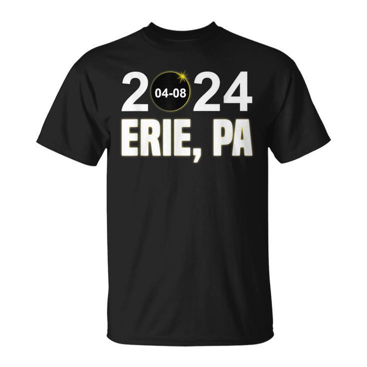 Total Solar Eclipse 04082024 Erie Pennsylvania Eclipse T-Shirt