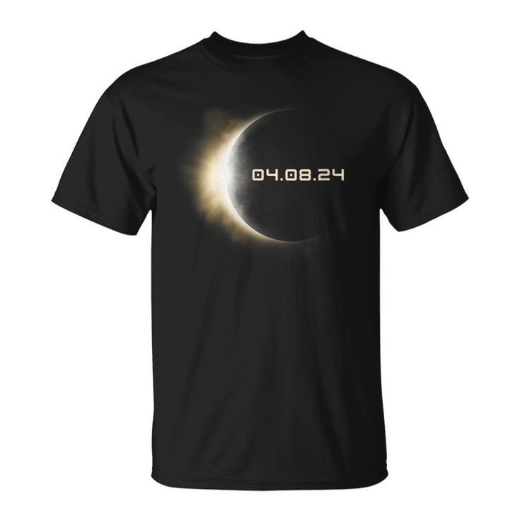 Total Solar Eclipse 2024 America Totality Eclipse 040824 T-Shirt