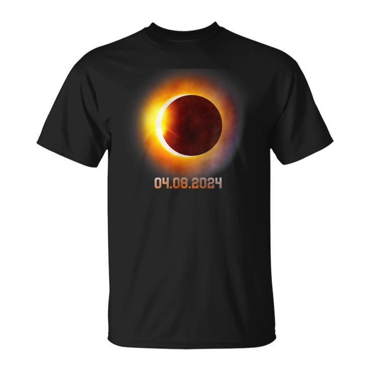Total Solar Eclipse 2024 Spring April 8Th 2024 T T-Shirt