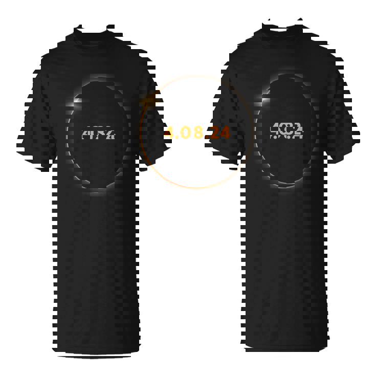 Total Solar Eclipse 2024 Totality 40824 Astronomy Lover T-Shirt