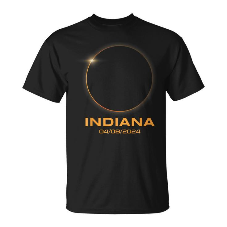 Total Solar Eclipse 2024 Totality Indiana T-Shirt