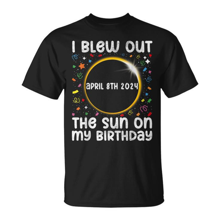 Total Solar Eclipse Birthday April 2024 Quote Totality T-Shirt
