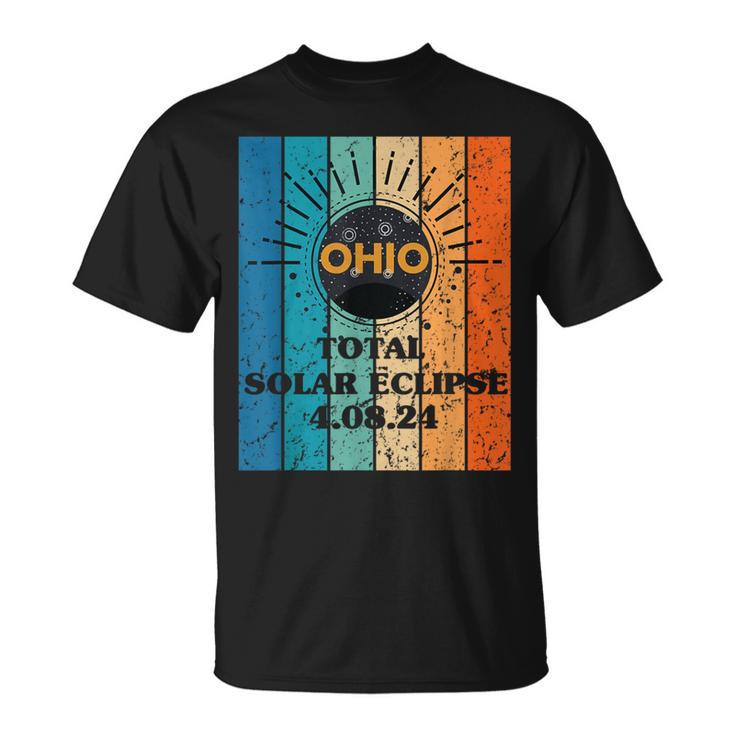 Totality Ohio Solar Eclipse 2024 America Total Eclipse T-Shirt