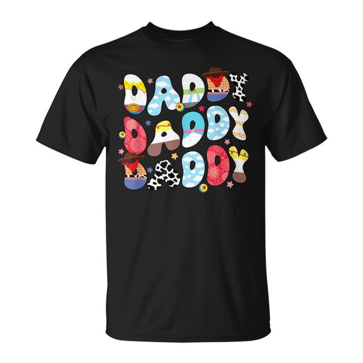 Toy Story Daddy Boy Mom Fathers Day For Womens T-Shirt