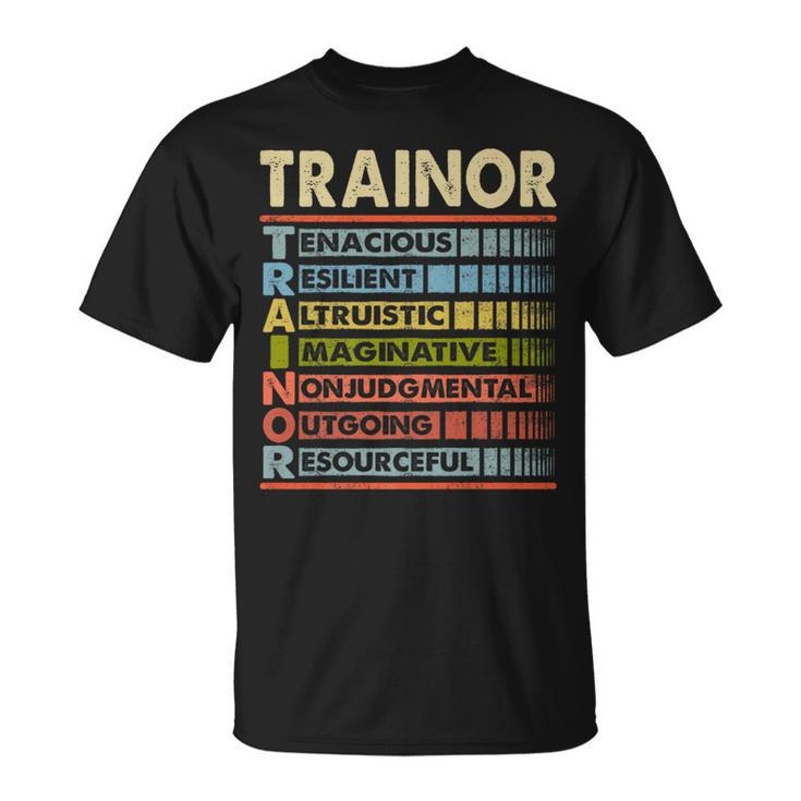 Trainor Family Name Trainor Last Name Team T-Shirt