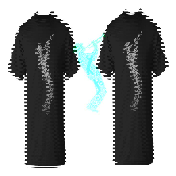 Trompeta Trompetero Hombre Niño Camiseta unisex