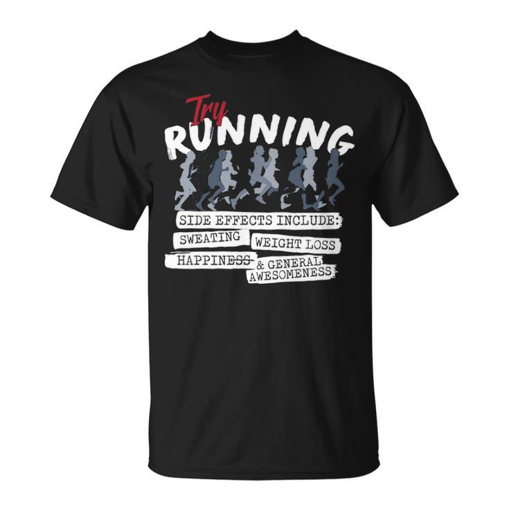 Try Running Running T-Shirt