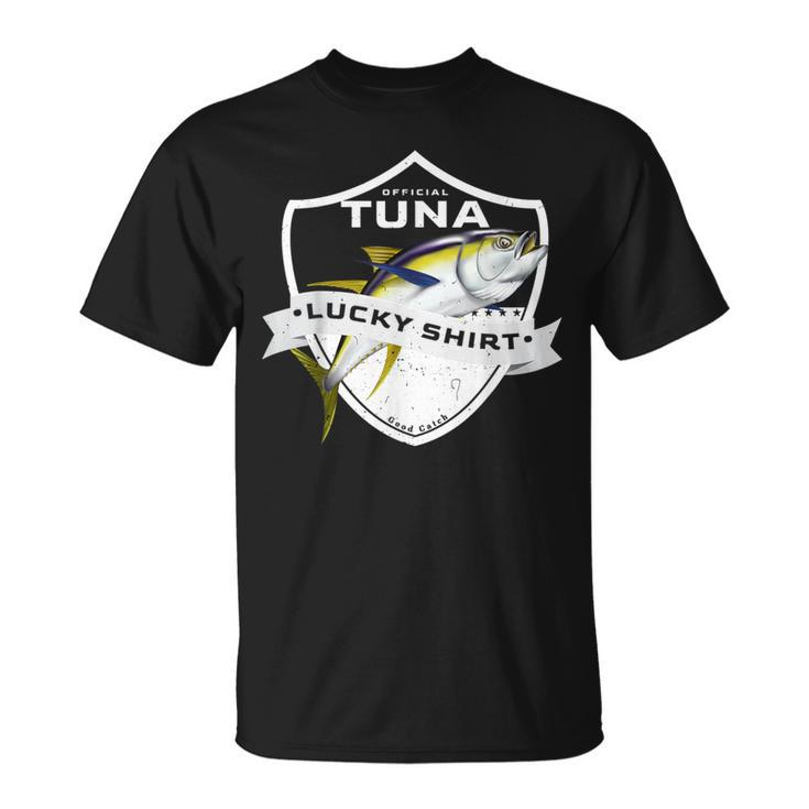 Tuna Lucky Accessories To Yellowfin Tuna Fishing T-Shirt
