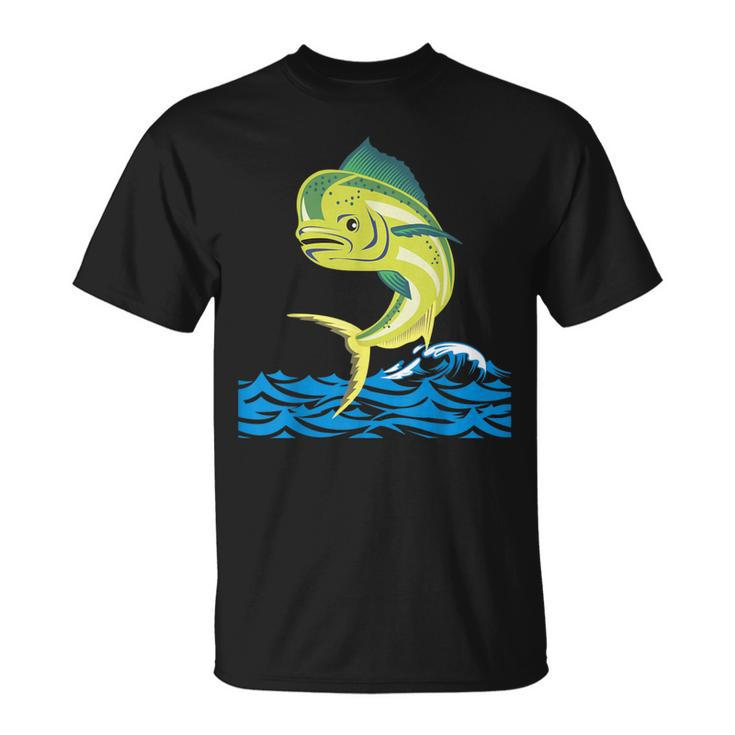 Tuna Mahi Mahi Saltwater Fish Anglers Fishermen Men's T-shirt Back Print -  Monsterry