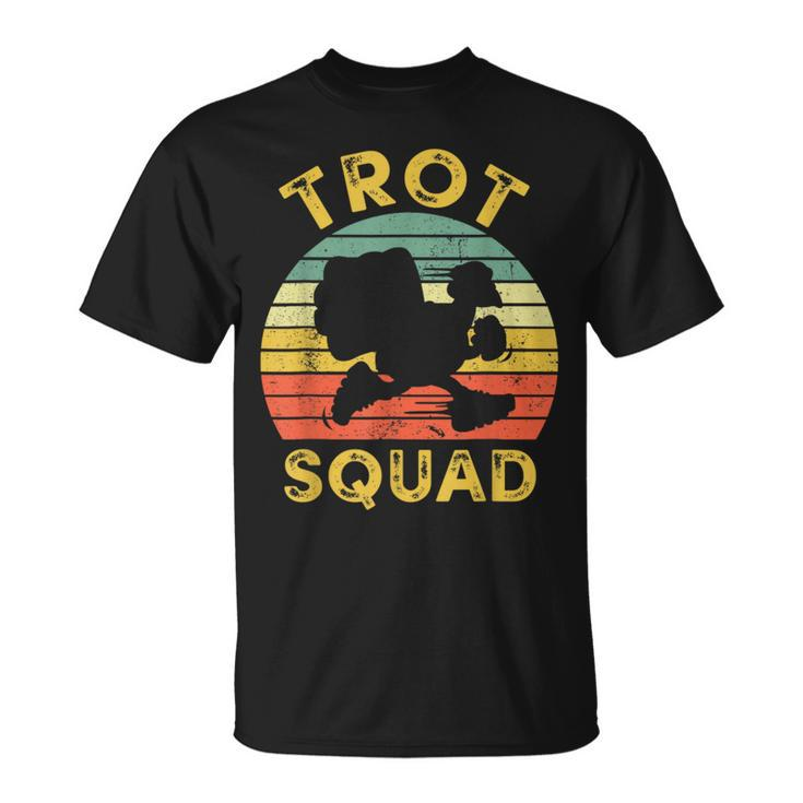 Turkey Trot Squad Thanksgiving Running Family Matching T-Shirt
