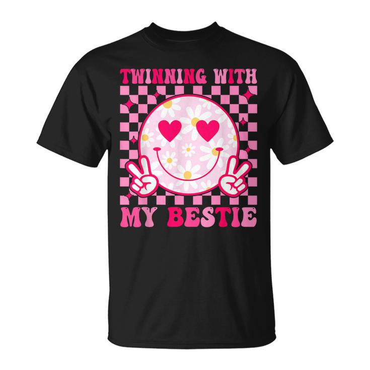 Twinning With My Bestie Matching Best Friend Bff Twins Day T-Shirt