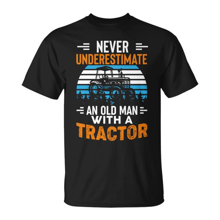 Funny Dad Shirt Dad the Old Man but Still the Man Men's