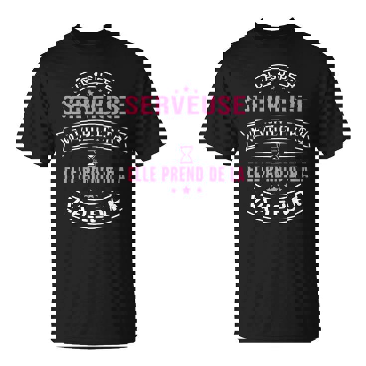 Une Super Serveuse Neieillit Pas Cadeau Serveuse T-Shirt
