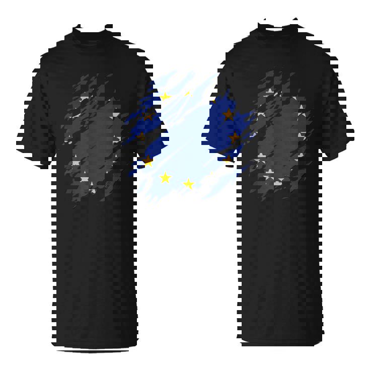 Unión Europea Bandera Europa Europa Bandera Europa Camiseta unisex