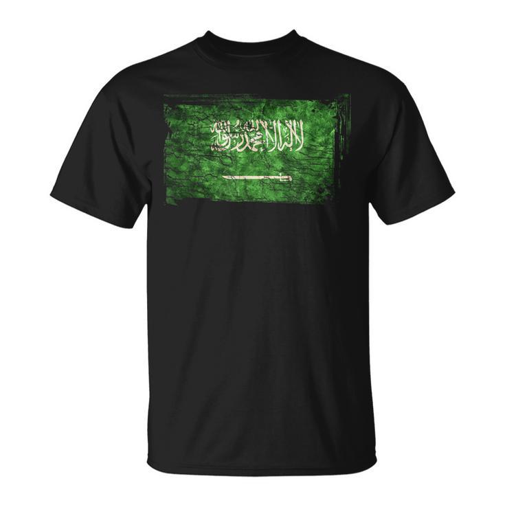 Unique Trendy Vintage Saudi Arabia Flag G003744 T-Shirt