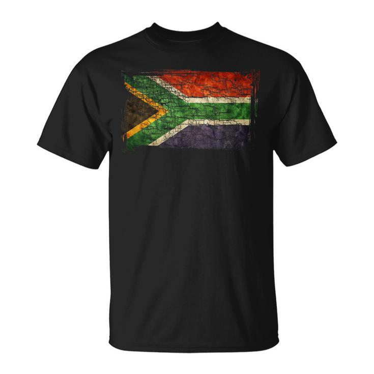 Unique Trendy Vintage South Africa Flag G003748 T-Shirt