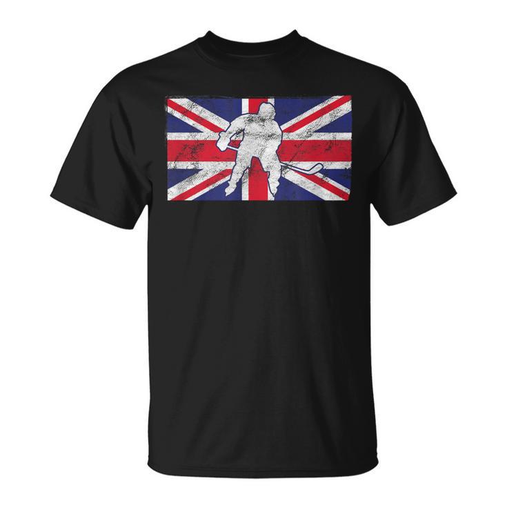 United Kingdom National Player Ice Hockey T-Shirt