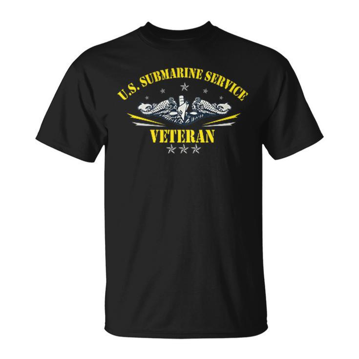 US Submarine Service Pride Runs Deep Patriotic Veterans Day T-Shirt