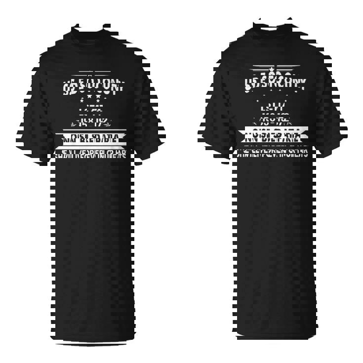 Uss De Soto County Lst T-Shirt
