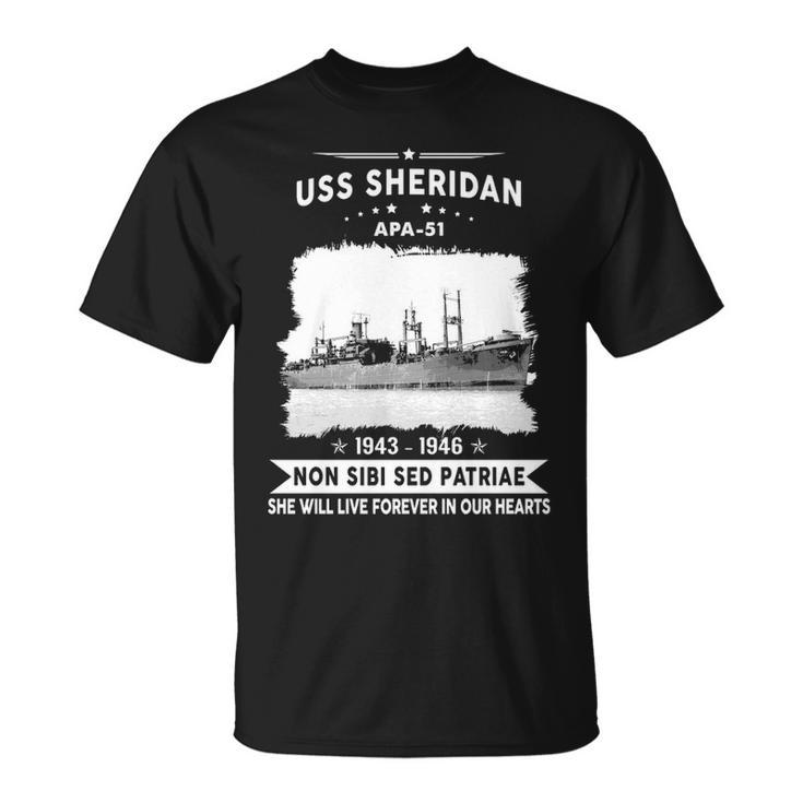 Uss Sheridan Apa T-Shirt