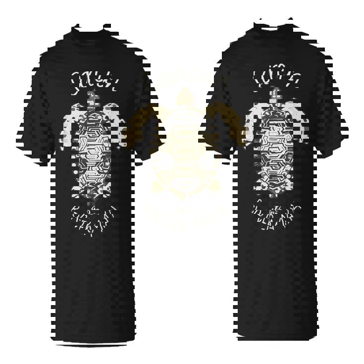 Vacaciones Deerano En Familiaintage Riviera Maya Tortugaacaciones Camiseta unisex