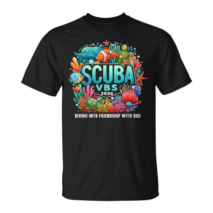 Vacation Bible School Scuba Vbs 2024 Diving Into Friendship T-Shirt