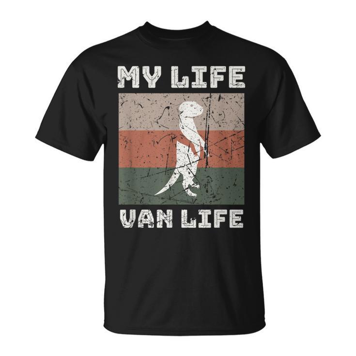 Van Life Clothing Retro Vintage Van Dwellers Vanlife Nomads T-Shirt