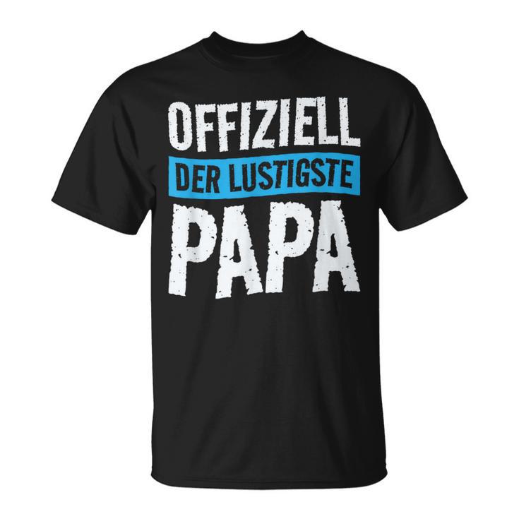 Vater -Atertagsgeschenk Daddyatertag Papiati Papa T-Shirt