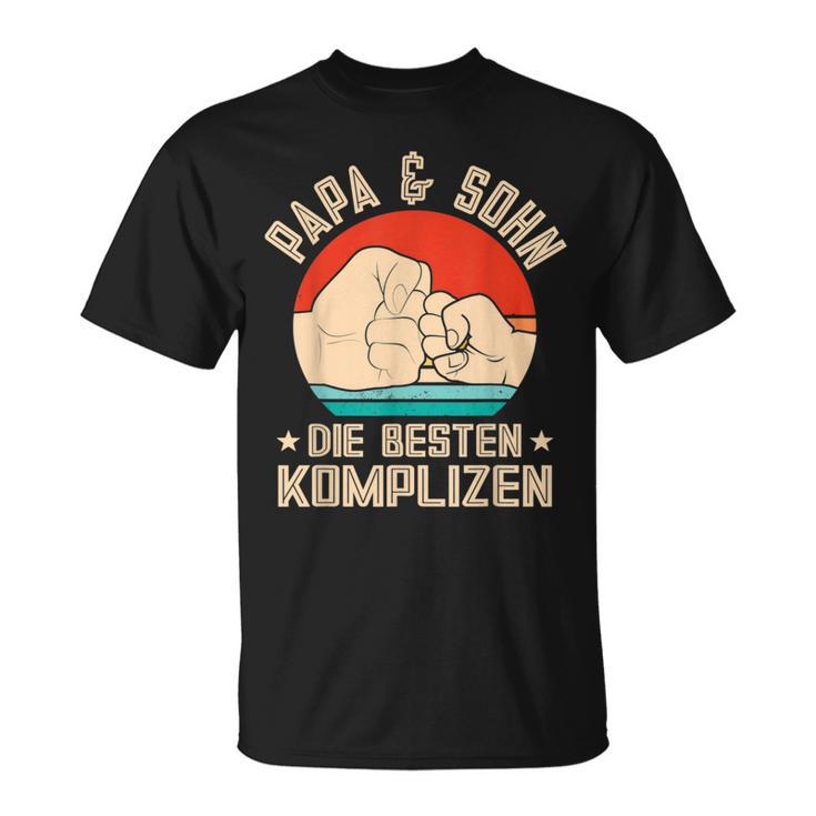 Vater Papa Sohn T-Shirt