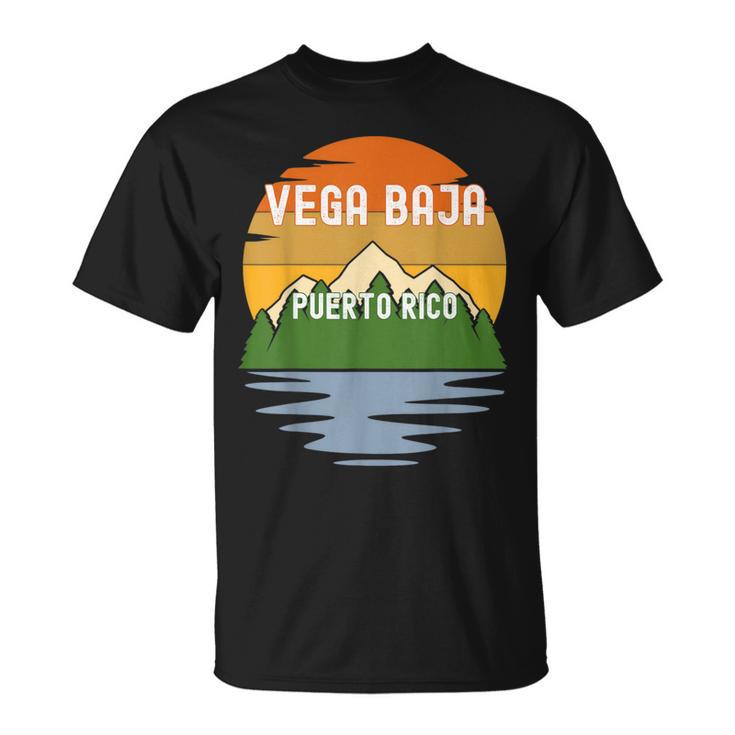 From Vega Baja Puerto Rico Vintage Sunset T-Shirt