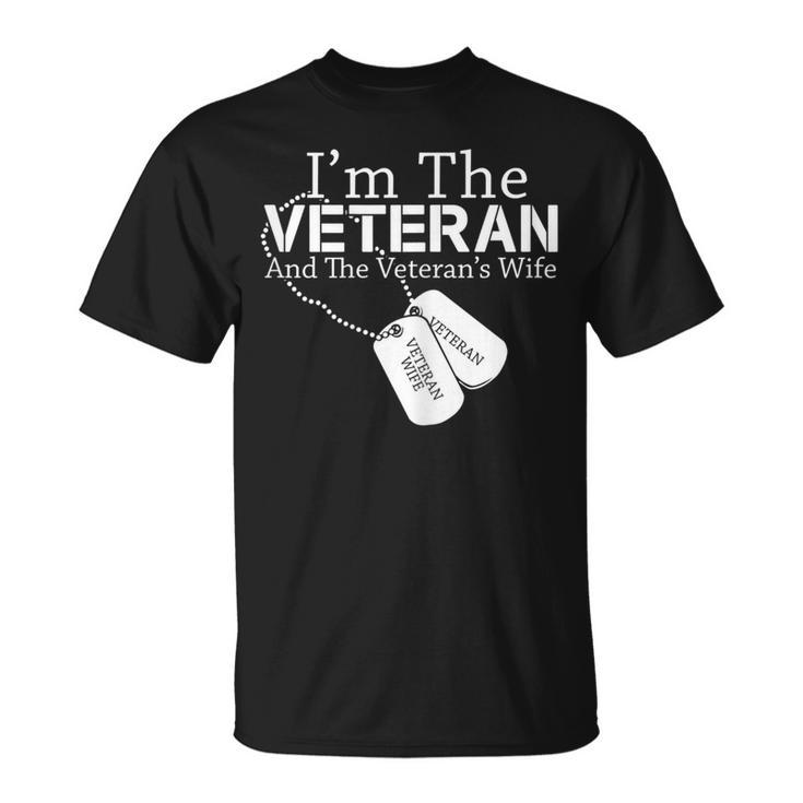 I Am The Veteran Veterans Day Us Military Patriotic T-Shirt