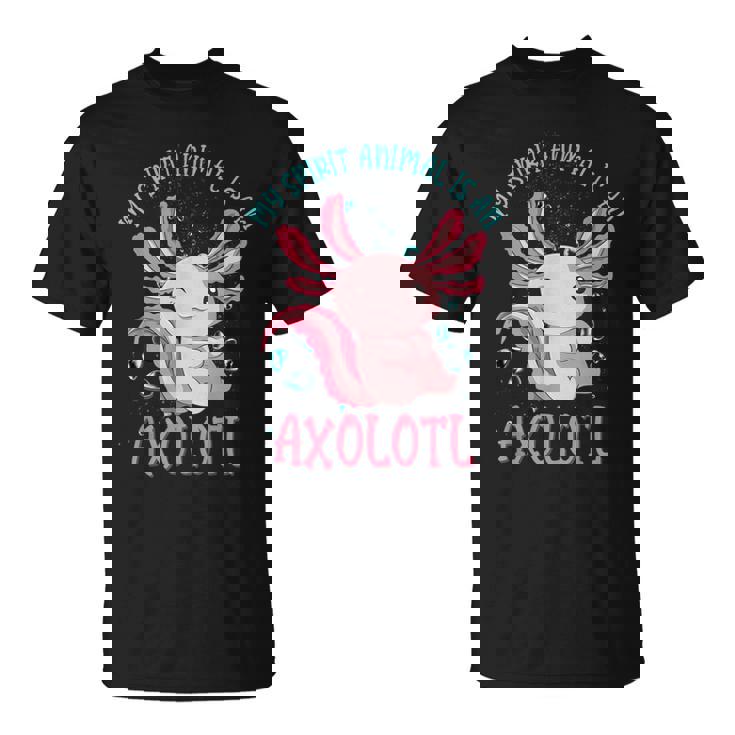 Vida Salvaje Salamandra Mexicana Axolotl Exótico Ajolote Camiseta unisex