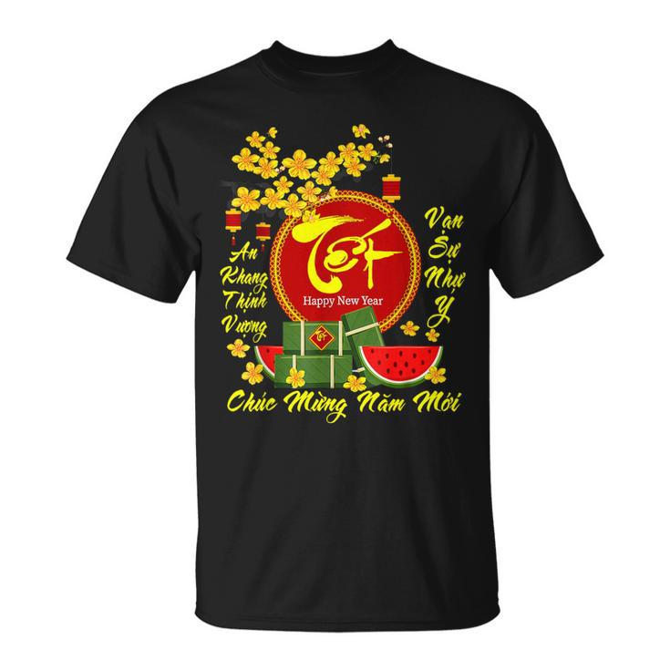 Vietnamese Lunar New Year 2024 Tet Viet Chuc Mung Nam Moi T-Shirt