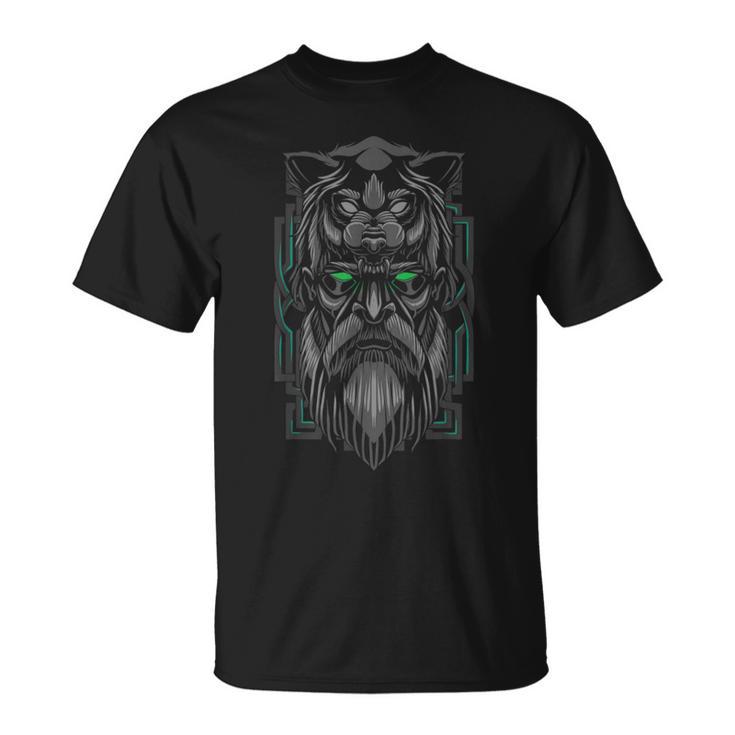 Viking Age Berserker Bärrieger Nordic Mythology T-Shirt