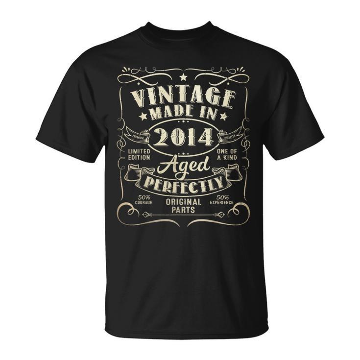 Vintage 10Th Birthday Decorations 2014 10 Birthday T-Shirt