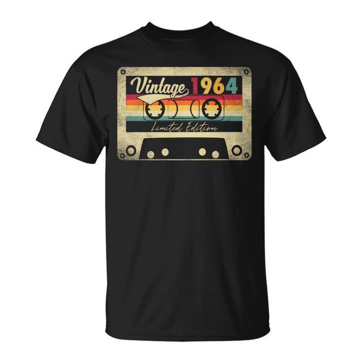 Vintage 1964 58Th Birthday Limited Edition Retro T-Shirt