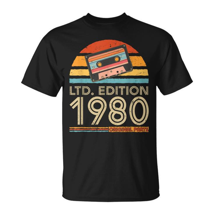 Vintage 1980 Birthday T-Shirt