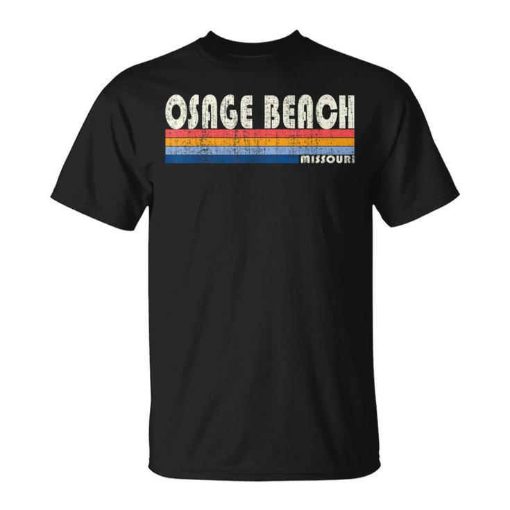 Vintage 70S 80S Style Osage Beach Mo T-Shirt