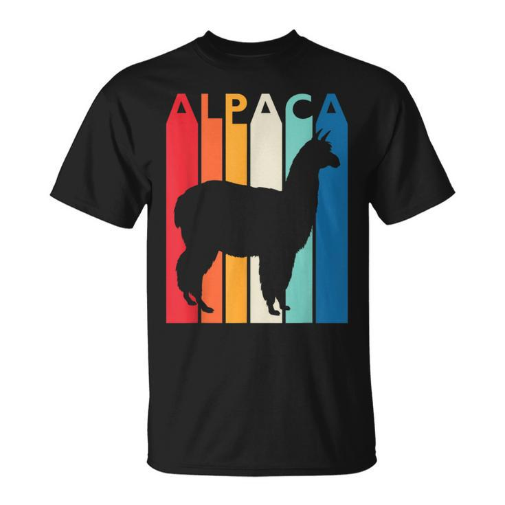 Vintage Alpaca Retro For Animal Lover Alpaca T-Shirt