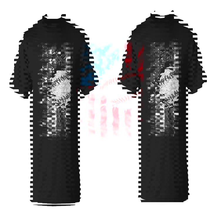 美品　Ameri VINTAGE BACK PRINT BASEBALL TEE Ameri VINTAGE BACK PRINT BASEBALL TEE