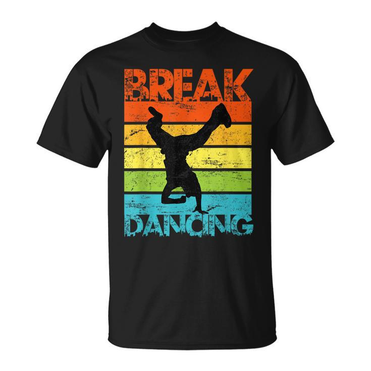 Vintage Breakdancing B-Boy Break Dance Urban Dance Hip Hop T-Shirt
