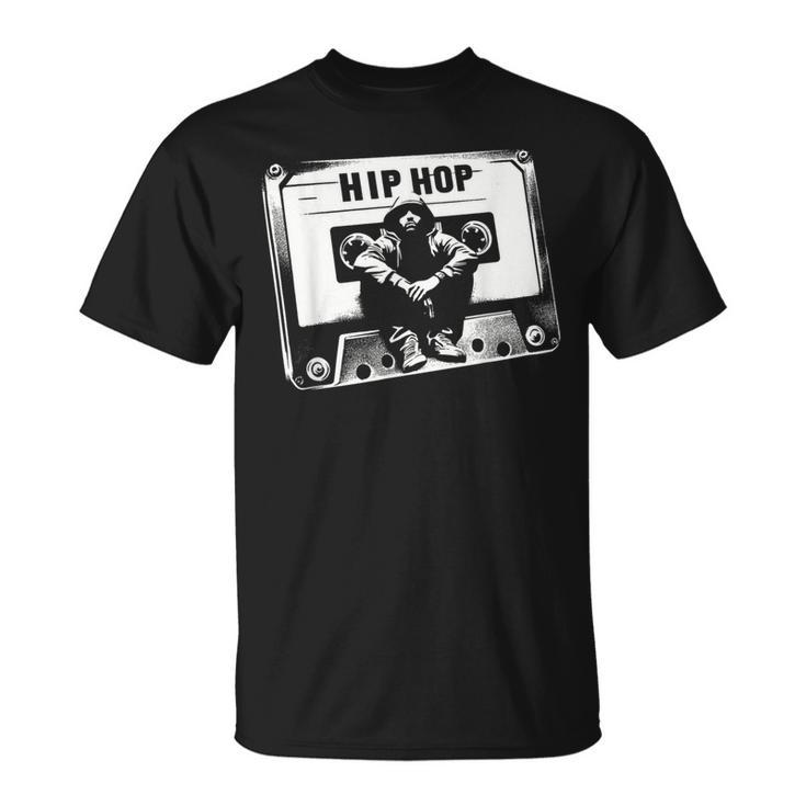 Vintage Cassette Tape Hip Hop Music 80S 90S Retro Graphic T-Shirt
