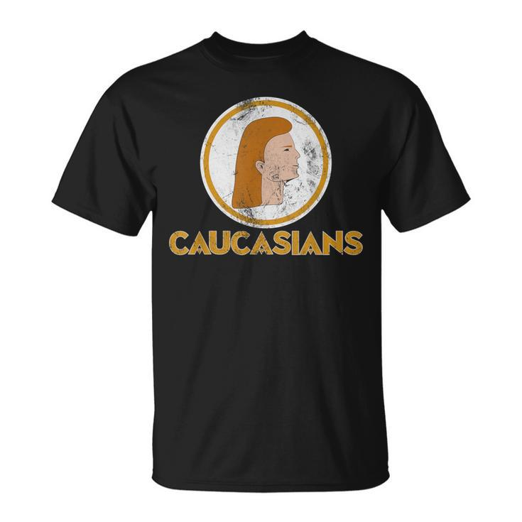 Vintage Caucasians Pride Caucasian Woman T-Shirt