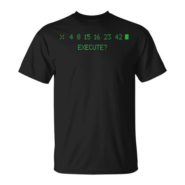 Vintage Dharma Initiative Numbers Lost T-Shirt
